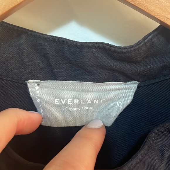 Everlane The Fatigue Short-Sleeve Jumpsuit in Black - Picture 4 of 4